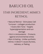 Facial Oil with Retinol Alternative-Bakuchi Oil- get glowing skin