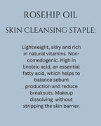 Facial Cleansing Oil-Gentle, Non-Comedogenic, Clearer Skin